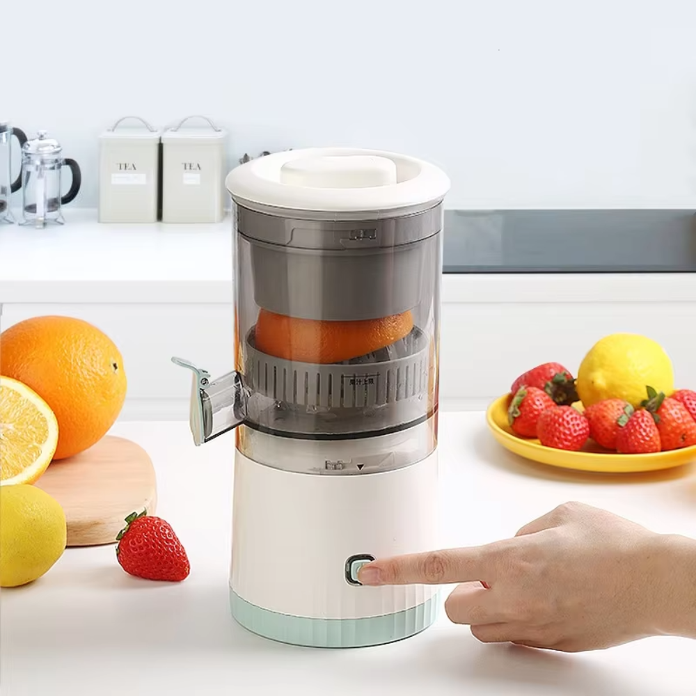 Fully Automatic Fruit Juicer with Spiral Extraction and Residue Separation